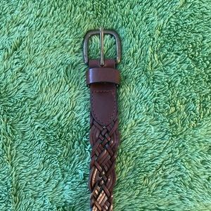 Gap Braided Leather Belt XL
